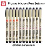 Sakura Pigma Micron Pen (10pc)
