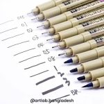 Sakura Pigma Micron Pen (10pc) - Image 2