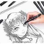 Superior fineliner pen 6 pc - Image 2