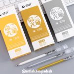 STA Gelly Roll Pen (White/Gold/Silver) - Image 7