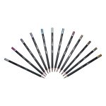 BRUSTRO Artist Metallic Colour Pencil Set of 12 Shades - Image 6