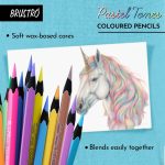 BRUSTRO Artists Pastel Coloured Pencils Tone (Set of 36) Tin Box - Image 5