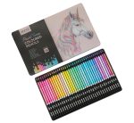 BRUSTRO Artists Pastel Coloured Pencils Tone (Set of 36) Tin Box