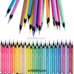 BRUSTRO Artists Pastel Coloured Pencils Tone (Set of 36) Tin Box - Image 4