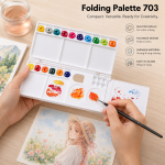 Folding Color Mixing Palette - 703 - Image 3