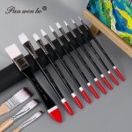 Pan Wen Bo Artist Mix Brush Set 9pc - Image 2