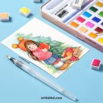 Giorgione Solid Watercolor (48 Colors) - Tin Box - Image 7