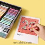 Giorgione Macaron Oil Pastels - 24 Colours - Image 3