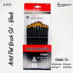 Giorgione Flat Brush Set – GP122