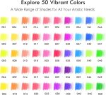 KALOUR 50 Neon Colored Pencils - Image 3