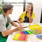 KALOUR 50 Neon Colored Pencils - Image 7