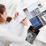 KALOUR Drawing Sketching Pencil Set, 36 Pro Art Pencil Kit - Image 4