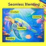 KALOUR 50 Neon Colored Pencils - Image 2