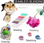 KALOUR Colored Pencils, Set of 180 Colors CN - Image 7