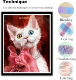 KALOUR Pro Pastel Chalk Colored Pencils, Set of 50 Colors - Image 3