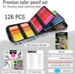 KALOUR 120 Colored Pencil Set with Zipper Travel Case - Image 2