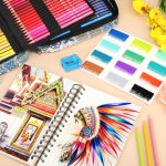 KALOUR 120 Colored Pencil Set with Zipper Travel Case - Image 4