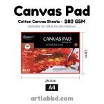 Giorgione Canvas Pad A4 280GSM