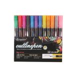 Giorgione Outline Marker Set - 12 Colors