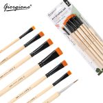 Giorgione Flat Brush Set 7pcs - GM7 - Image 5