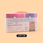 Dual Tip Brush Pens - 72 Colours