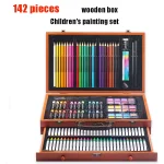 Kalour Deluxe Wooden Box Art Set - 142pc - Image 4