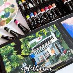 BRUSTRO Artist's Gouache Colour | Set of 24 Colors X 12ml Tubes - Image 5