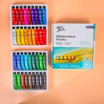 Mont Marte Watercolour Paint Set Signature 36pc x 12ml - Image 2