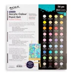 Mont Marte Acrylic Colour Pastel Paint Set Signature 36pc x 36ml - Image 3