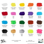 Mont Marte Fabric Paint Signature 20pc x 20ml - Image 5