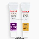 Camel Artist Acrylic Set (14pc x 9ml) - Image 5