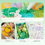 Arrtx 90B Colors Acrylic Paint Markers Brush Tip Landscape Colors - Image 5