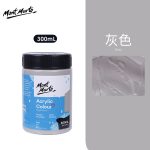 Mont Marte Acrylic Colour Paint Signature 300ml – Grey