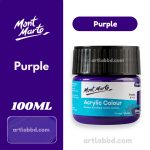 Mont Marte Acrylic Colour Paint Signature 100ml – Purple