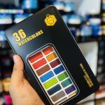 Keep Smiling Watercolour Cakes - 36pc