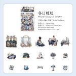 Sugar Poetry Life Sticker – Warm Living in Winter