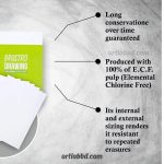 Brustro Drawing Paper (200 GSM) - A4 - Image 3