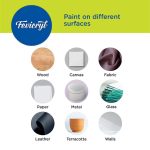 Favicryl Acrylic Colour Set - Lilac Kit (6 Colour x 10ml) - Image 3