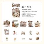 Sugar Poetry Life Sticker - Holiday Books