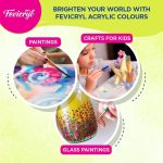 Favicryl Acrylic Colour Set - Lilac Kit (6 Colour x 10ml) - Image 4