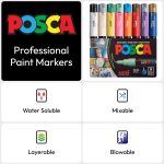 POSCA 16-Color Paint Marker Set - Image 2