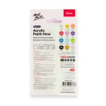 Mont Marte Acrylic Paint Pens Signature Broad Tip 12pc - Image 3