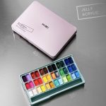 Himi Acrylic Paint 36 Colours x 12ml - Image 8