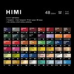 Himi Acrylic Paint 48 Colours x 12ml - Image 3