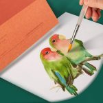 BAOHONG ARTIST WATER COLOUR PAD HOT PRESS 200 GSM 10.2″ X 7″ 20 SHEETS - Image 5