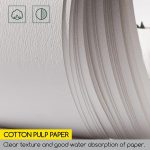 BAOHONG ARTIST WATER COLOUR PAD HOT PRESS 200 GSM 10.2″ X 7″ 20 SHEETS - Image 3