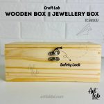 Craft Lab Wooden Box || Jewelry Box (CJB03) - Image 5