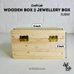Craft Lab Wooden Box || Jewelry Box (CJB01) - Image 4