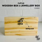 Craft Lab Wooden Box || Jewelry Box (CJB01) - Image 5