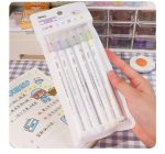 JiMiao Stamp Coloring Highlighter Set – 6 Colors - Image 6